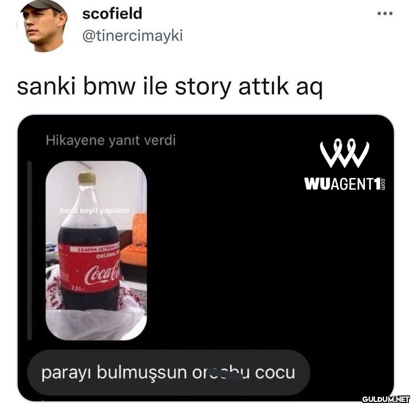 sanki bmw ile story attık...