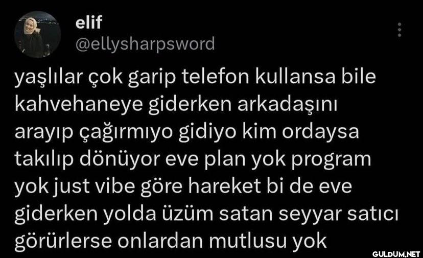 yaşlılar çok garip telefon...