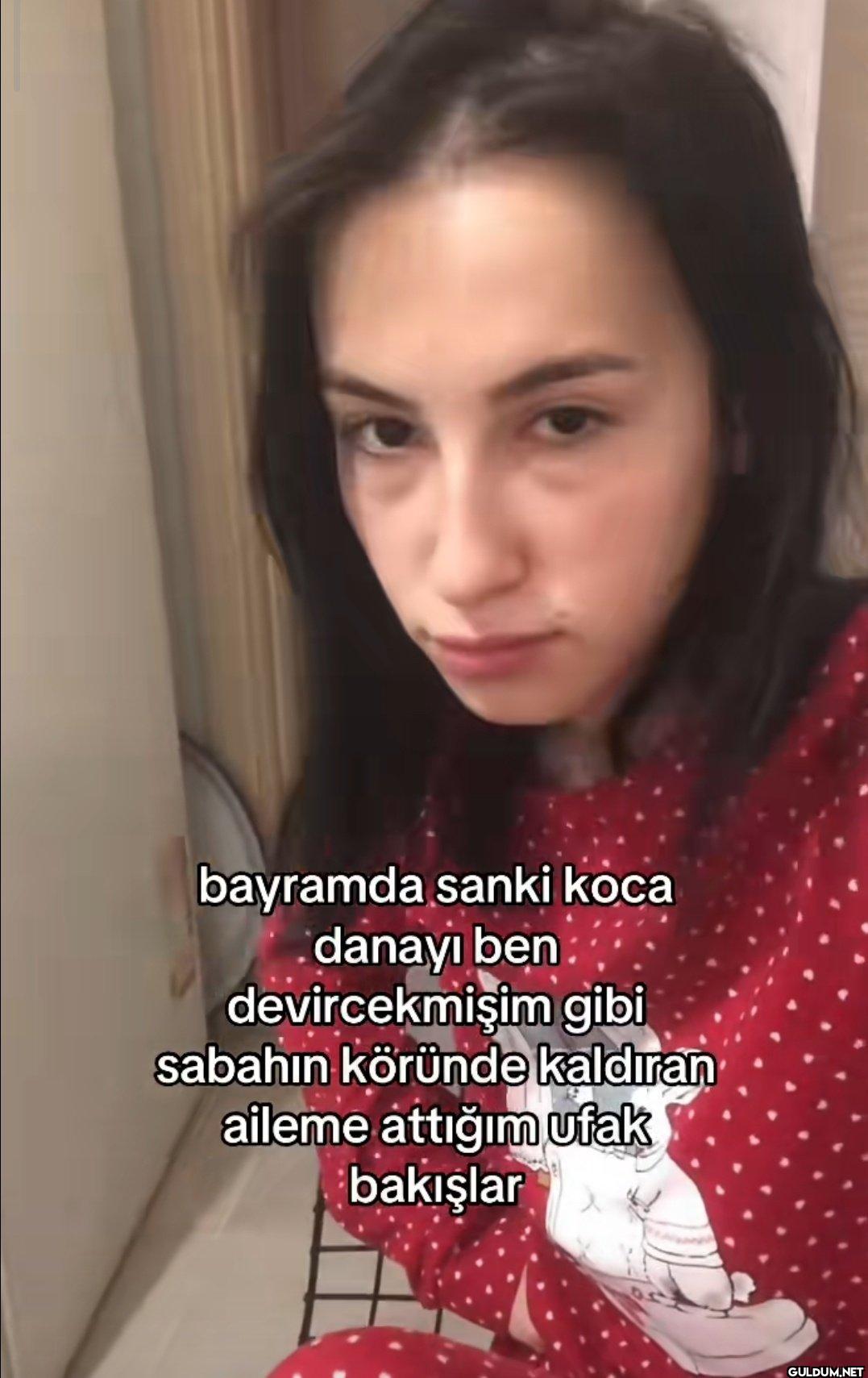 bayramda sanki koca danayi...