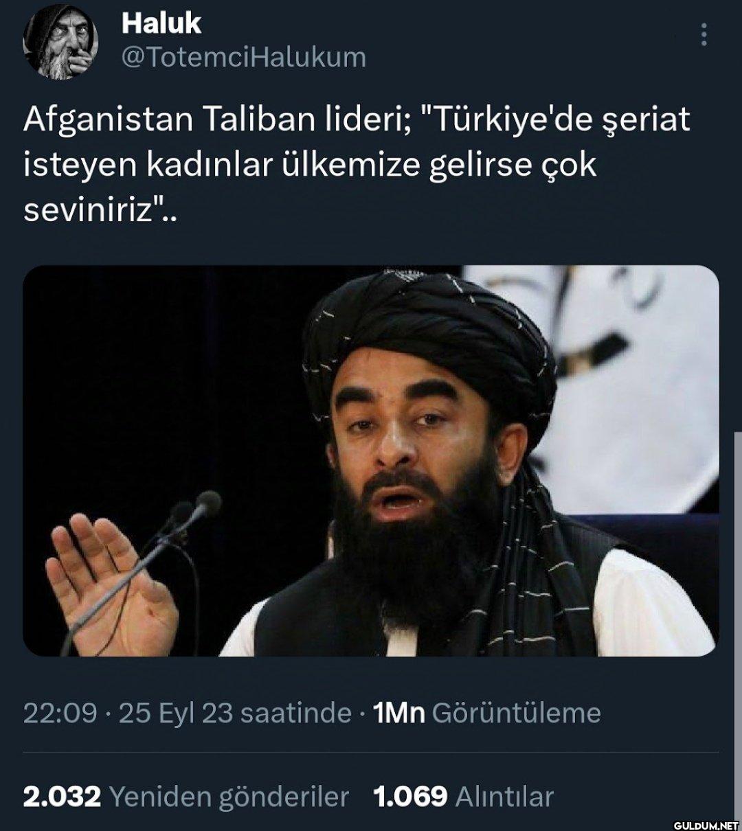 Afganistan Taliban lideri;...