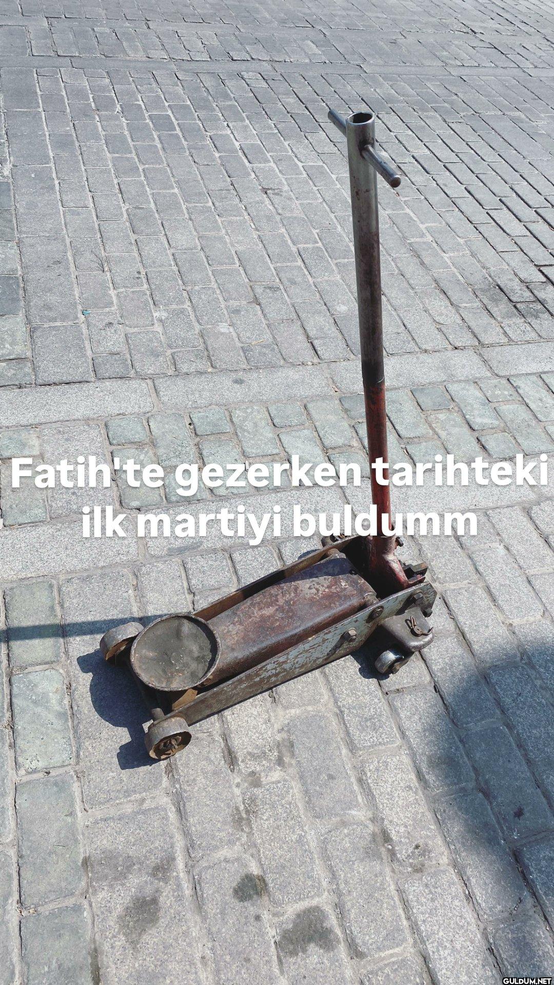 Fatih'te gezerken...