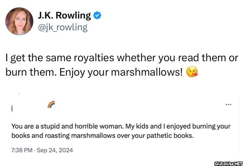 I get the same royalties...