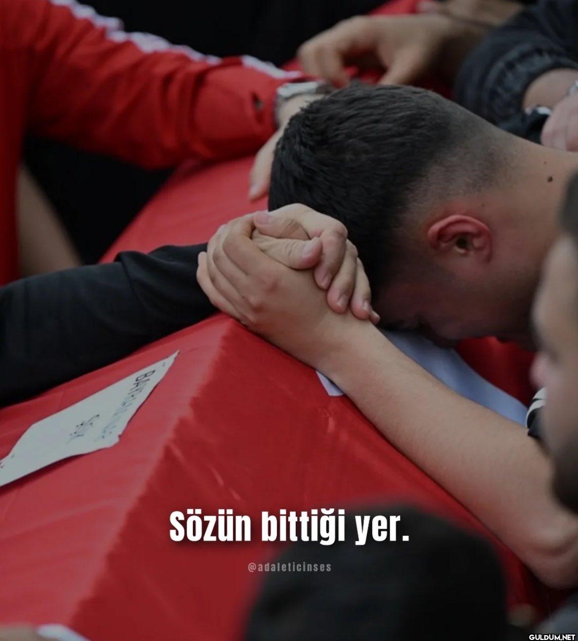 Sözün bittiği yer....
