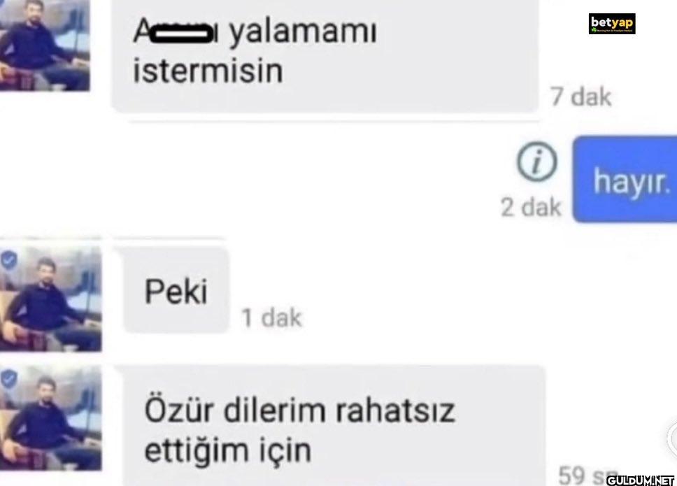 Şu nezakete bakar mısınız ...