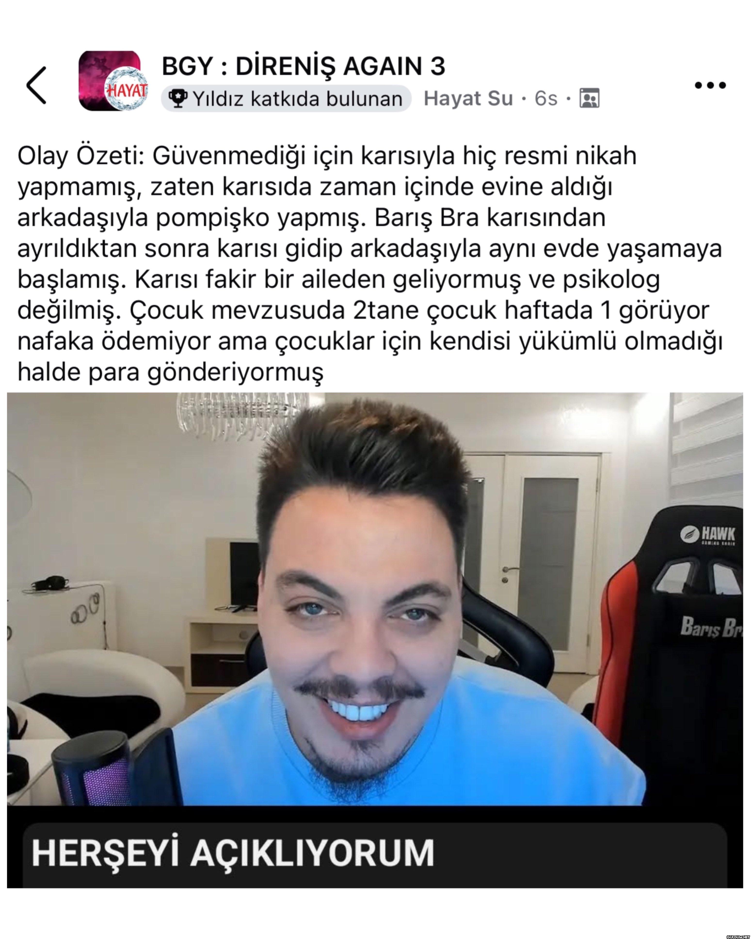 Barış Bra olayı geniş özet...
