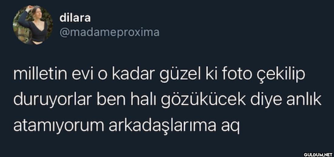 milletin evi o kadar güzel...