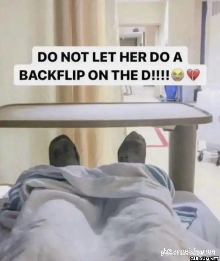 DO NOT LET HER DO A...