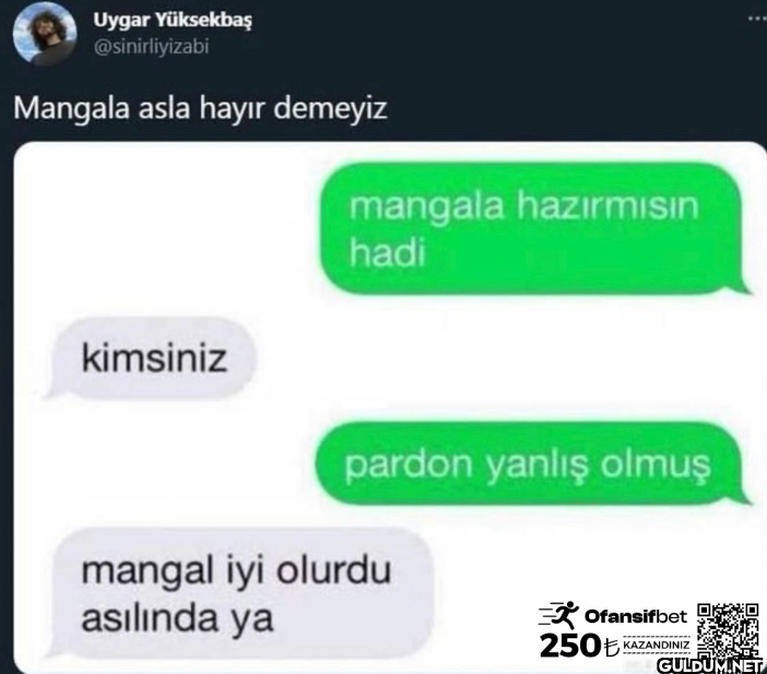 Mangala asla hayır demeyiz...