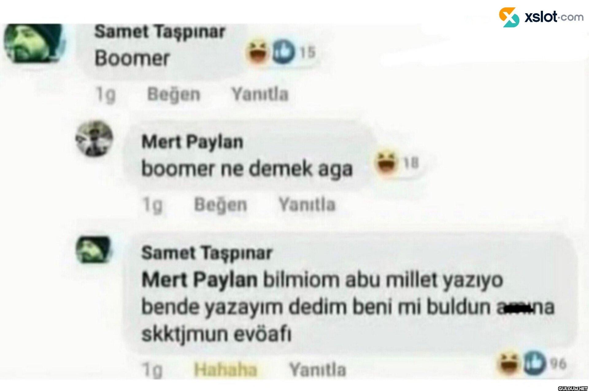 Samet Taşpınar Boomer...