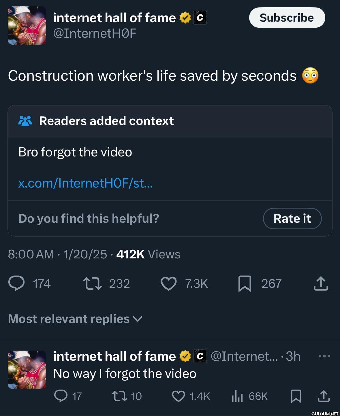 Subscribe Construction...