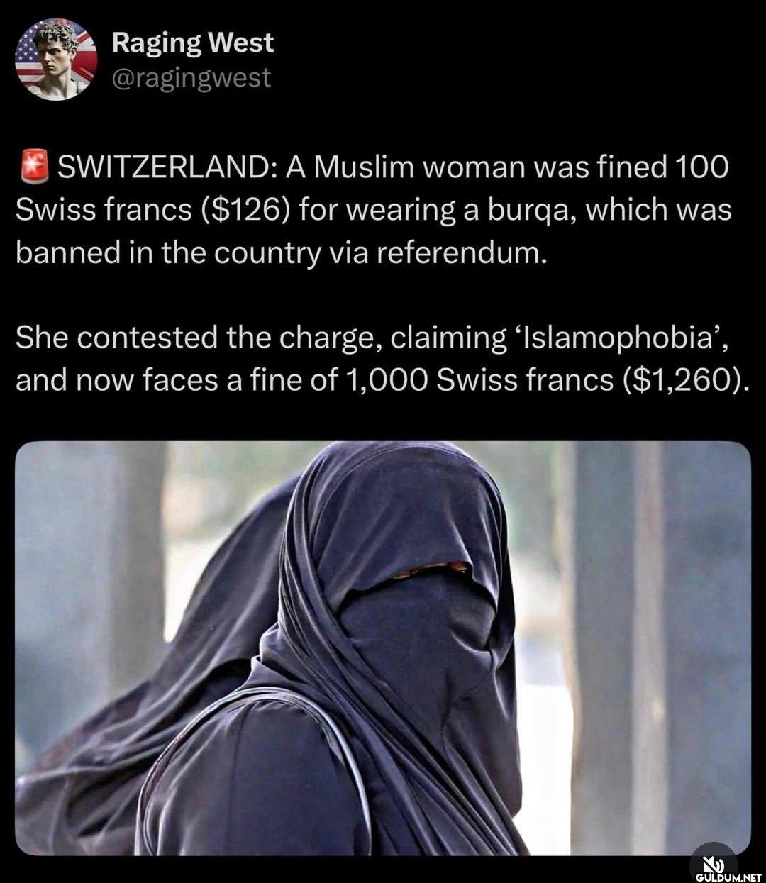 A muslim woman in...