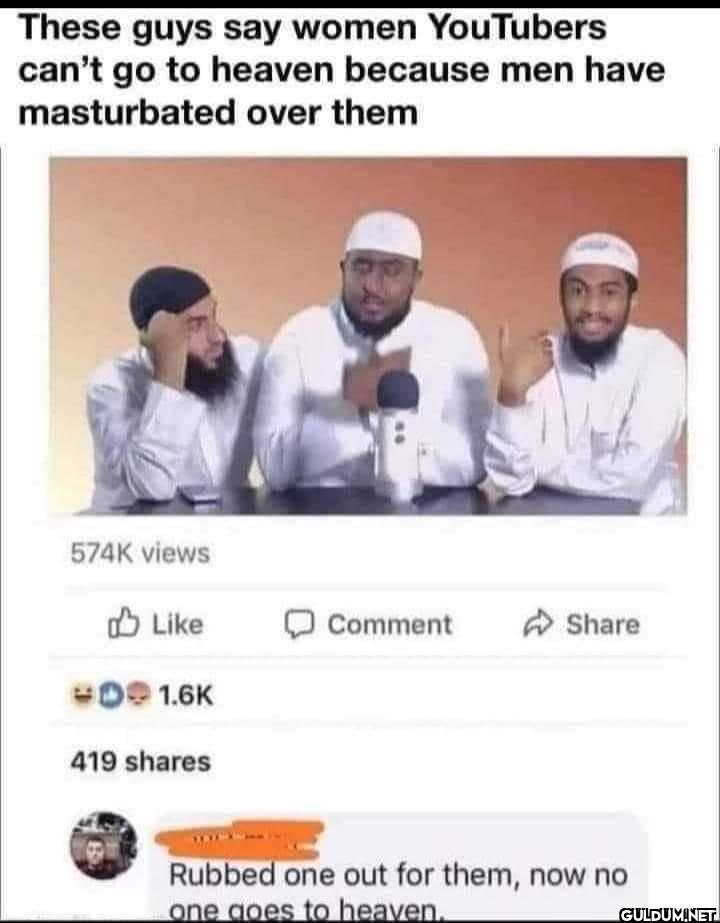 These guys say women...