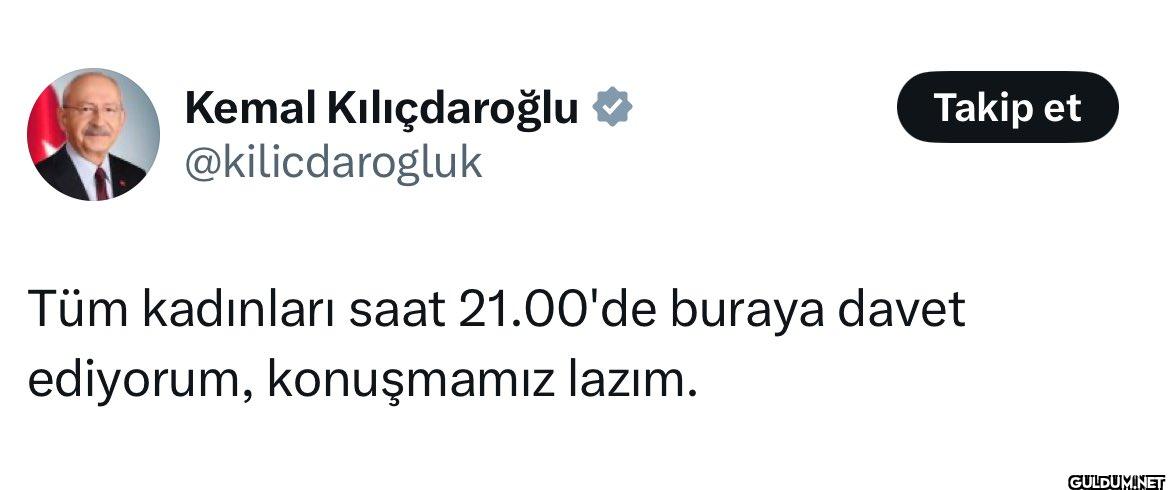 Tüm kadınları saat...