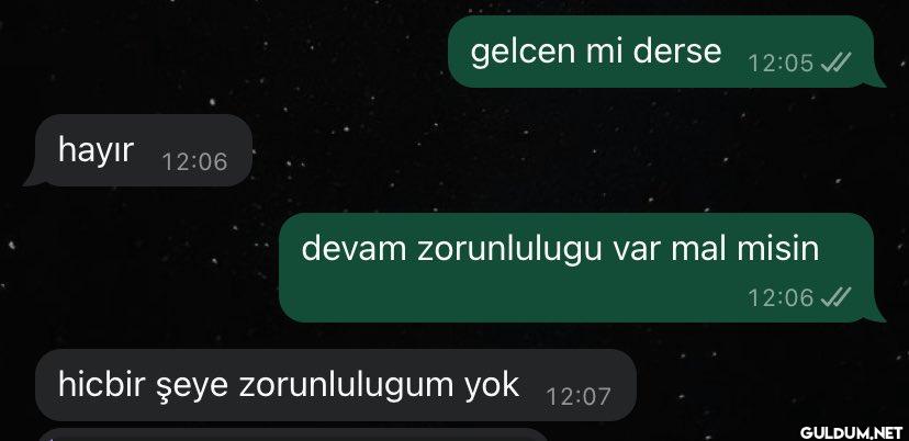 hayır 12:06 gelcen mi...