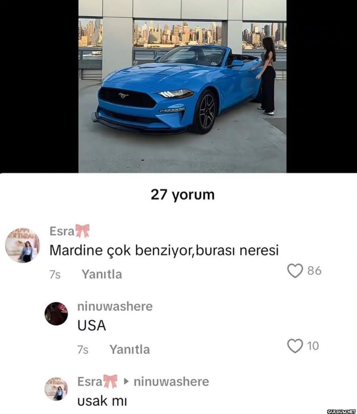 ERTHDAY Esra 27 yorum...