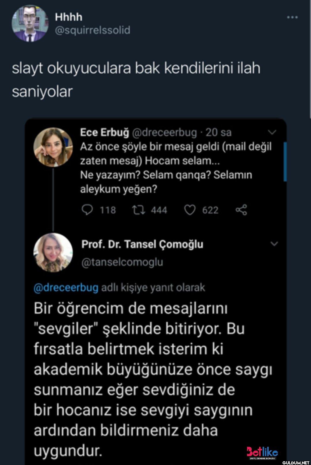 slayt okuyuculara bak...