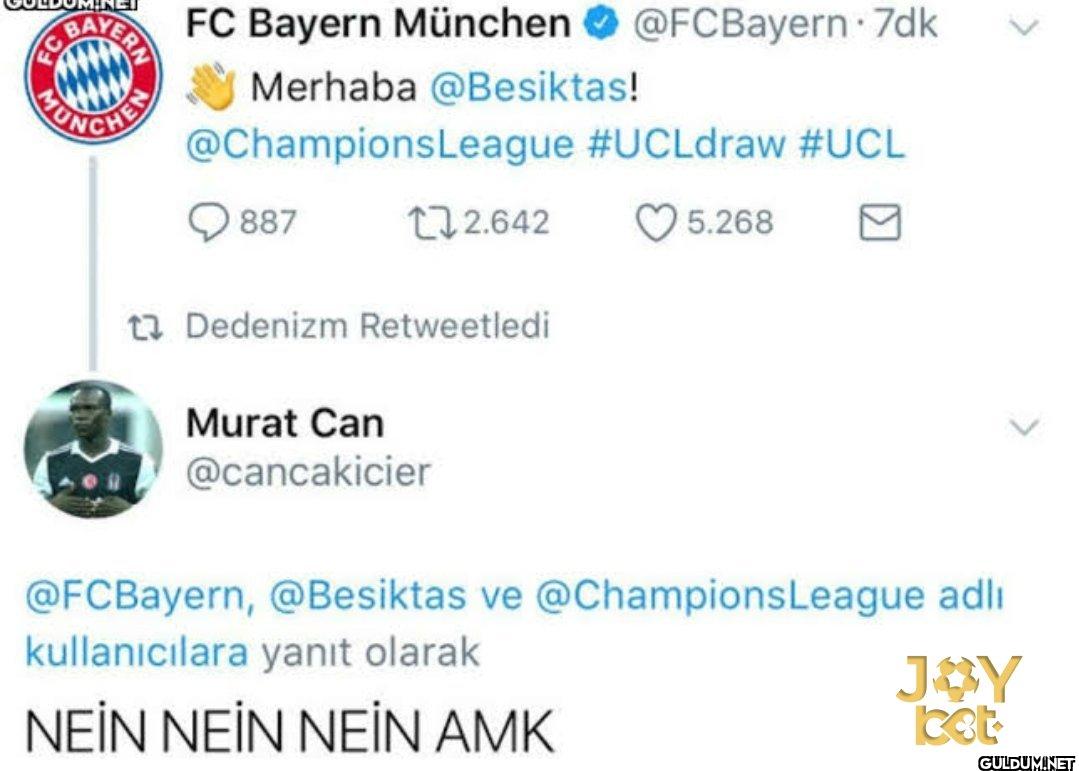 7dk Merhaba @Besiktas!...