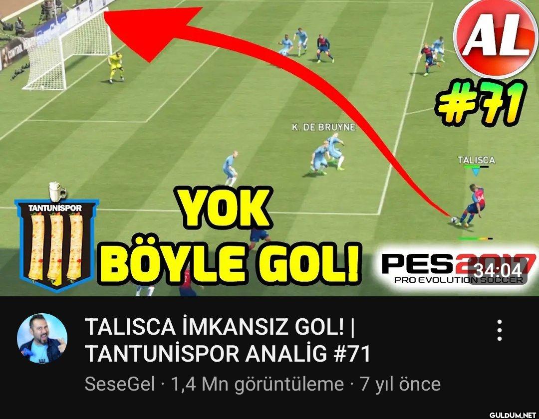 talisca şundan yaptı son...