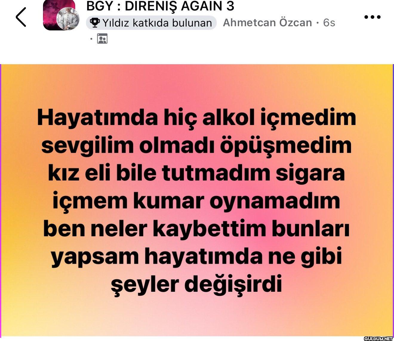 < BGY: DIRENIŞ AGAIN 3...