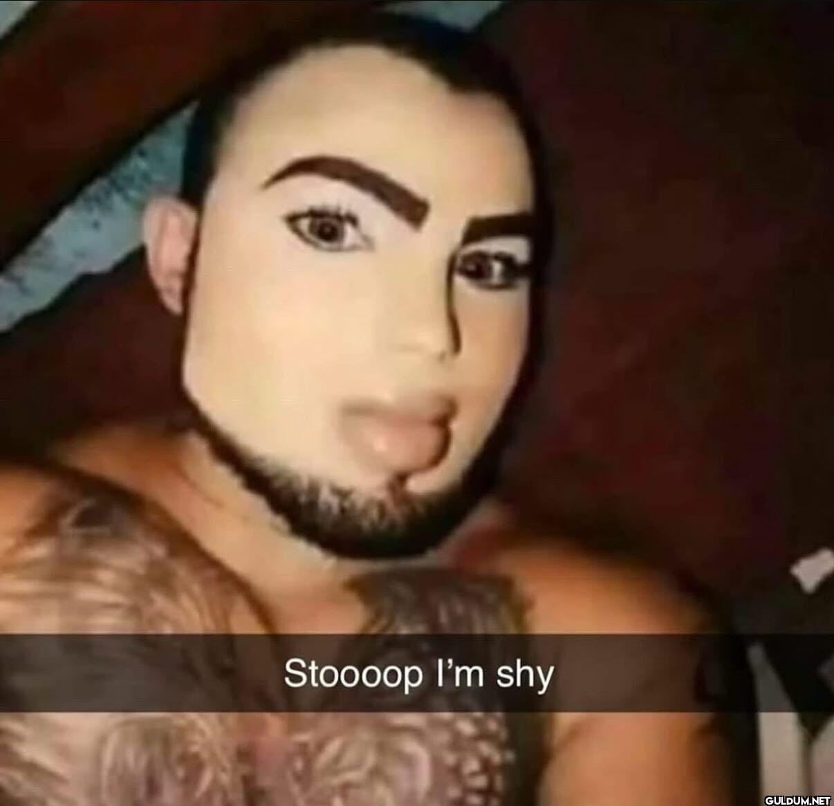 Stoooop I'm shy