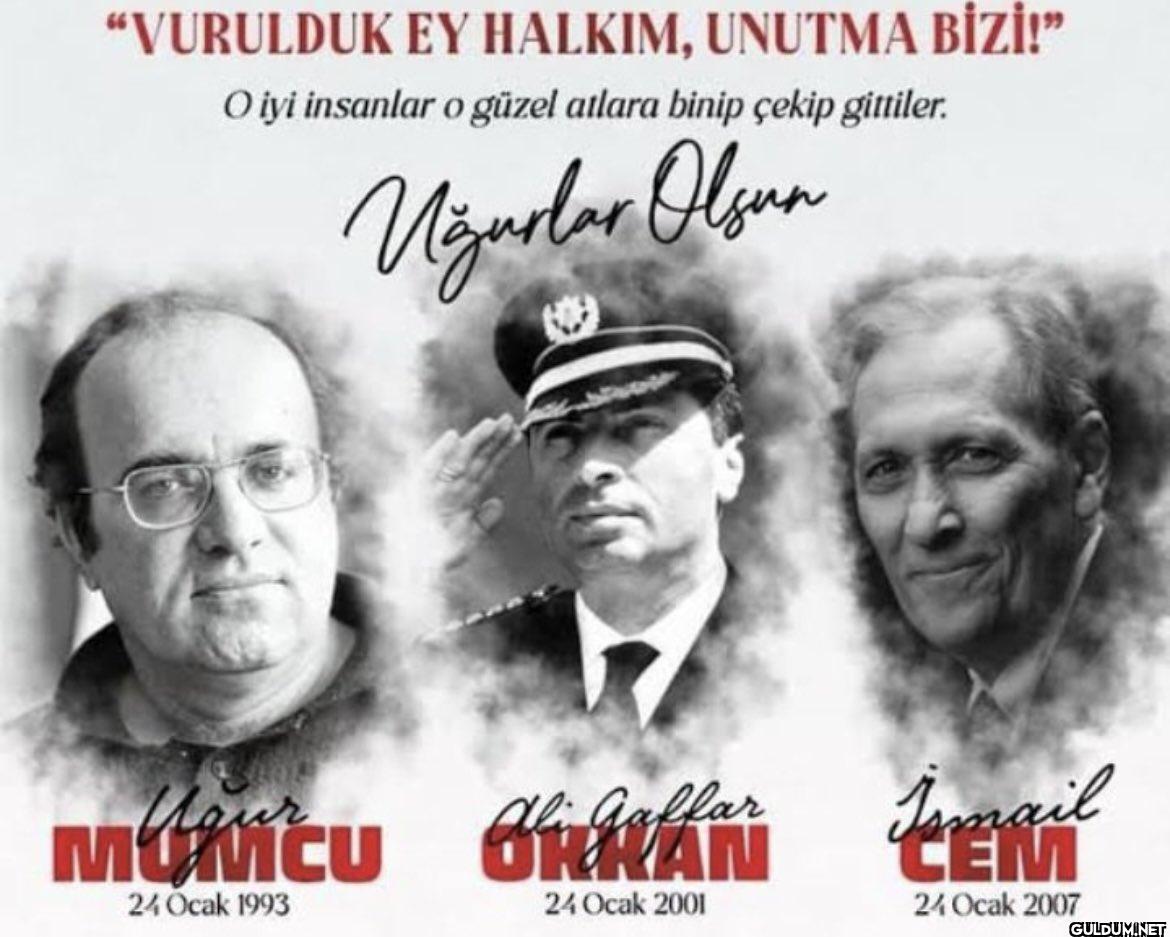 "O iyi insanlar, o güzel...