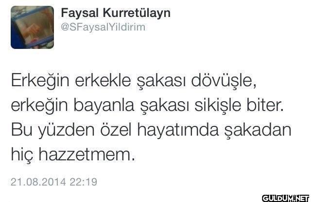 Takip ediliyor Faysal...