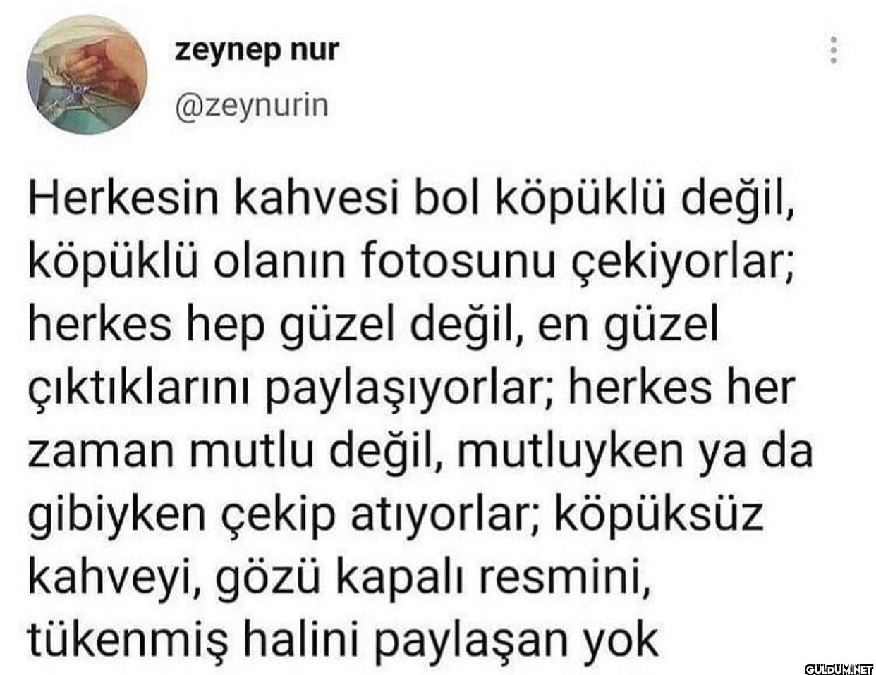 Herkesin kahvesi bol...