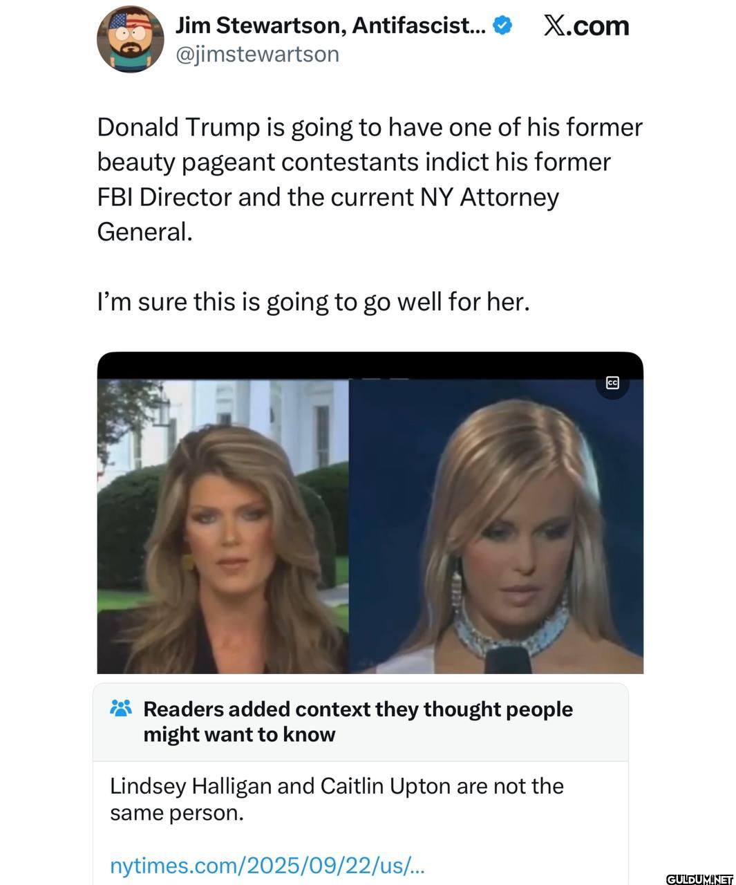 Not the same person.   ...