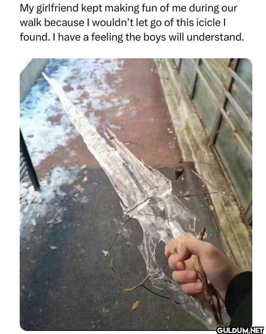 The boys will understand 😎...