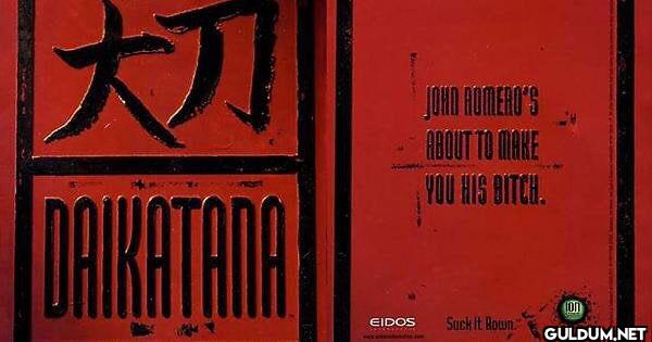 大刀 DAIKATANA EIDOS JOHN...