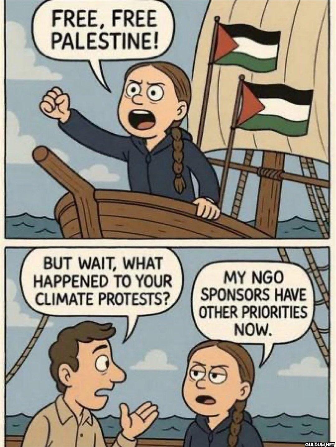 FREE, FREE PALESTINE! BUT...