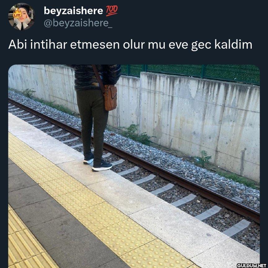 Abi intihar etmesen olur...