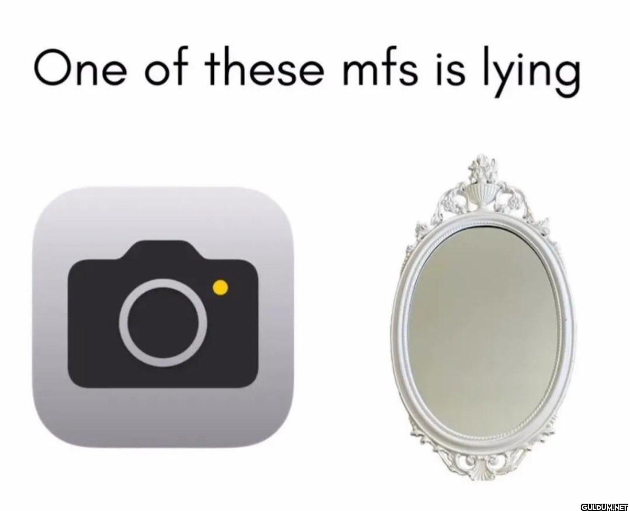 One of these mfs is lying.
