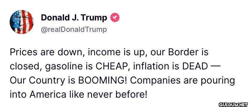 Prices are down, income is...