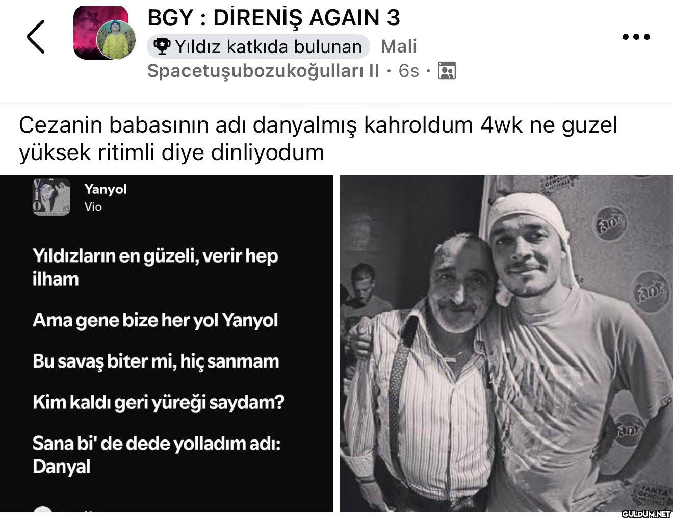 felaket hissettiriyo sarki...