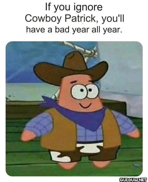 If you ignore Cowboy...