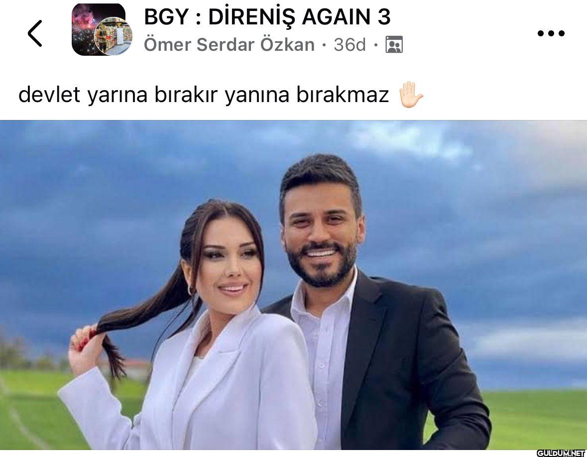 devlet yarına bırakır...