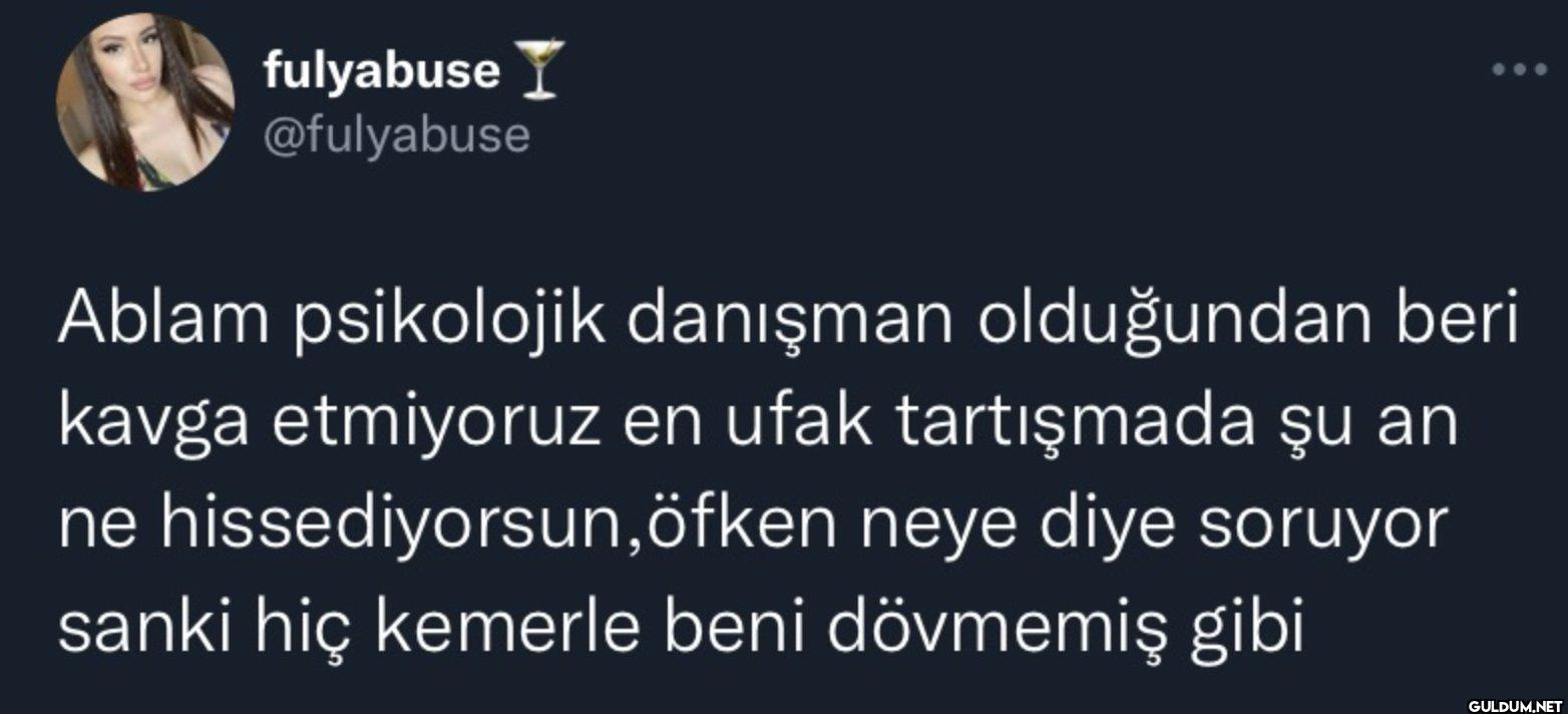Ablam psikolojik danışman...