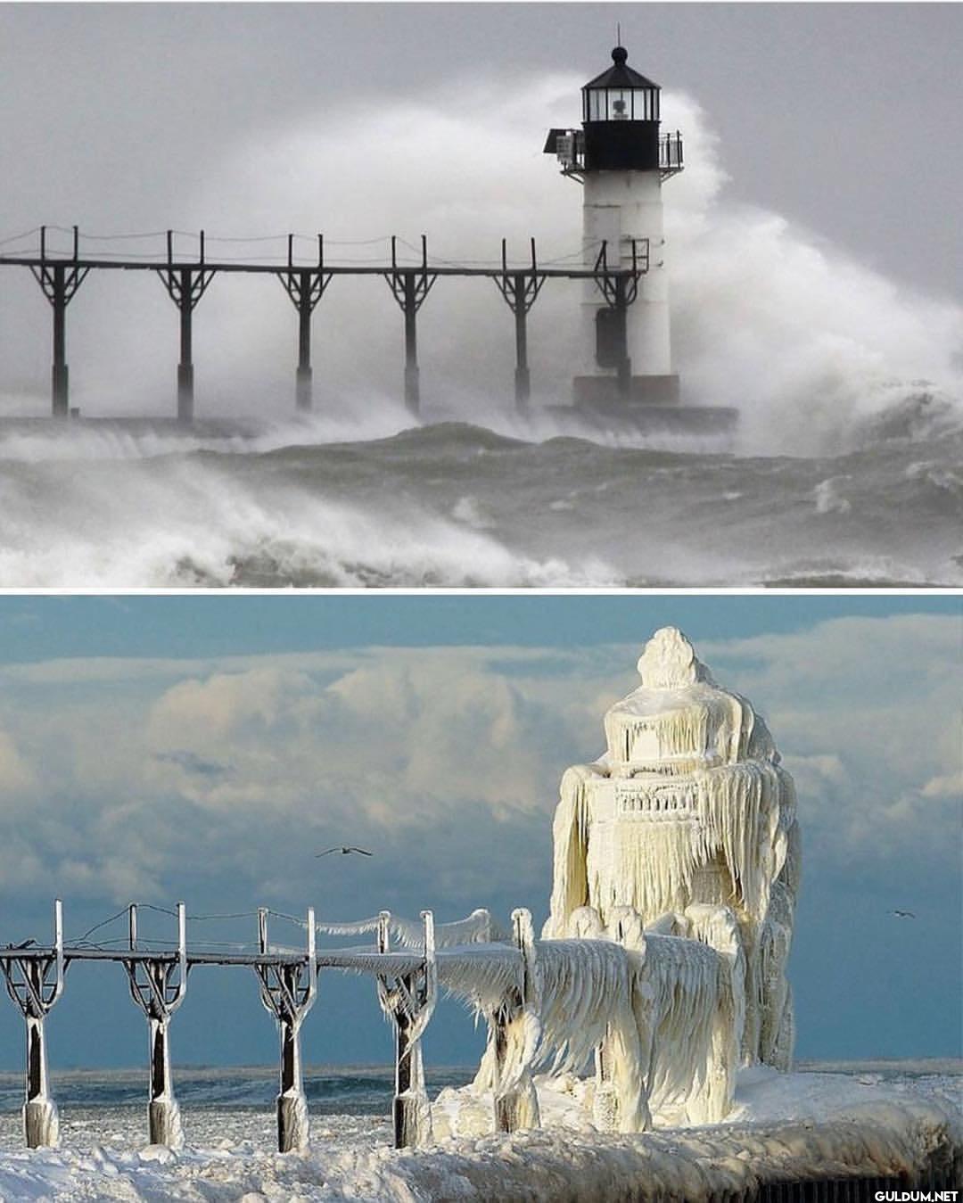 11. A lighthouse in...