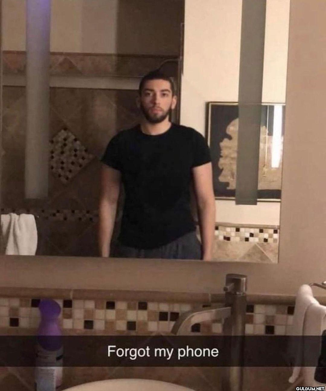 Forgot my phone
