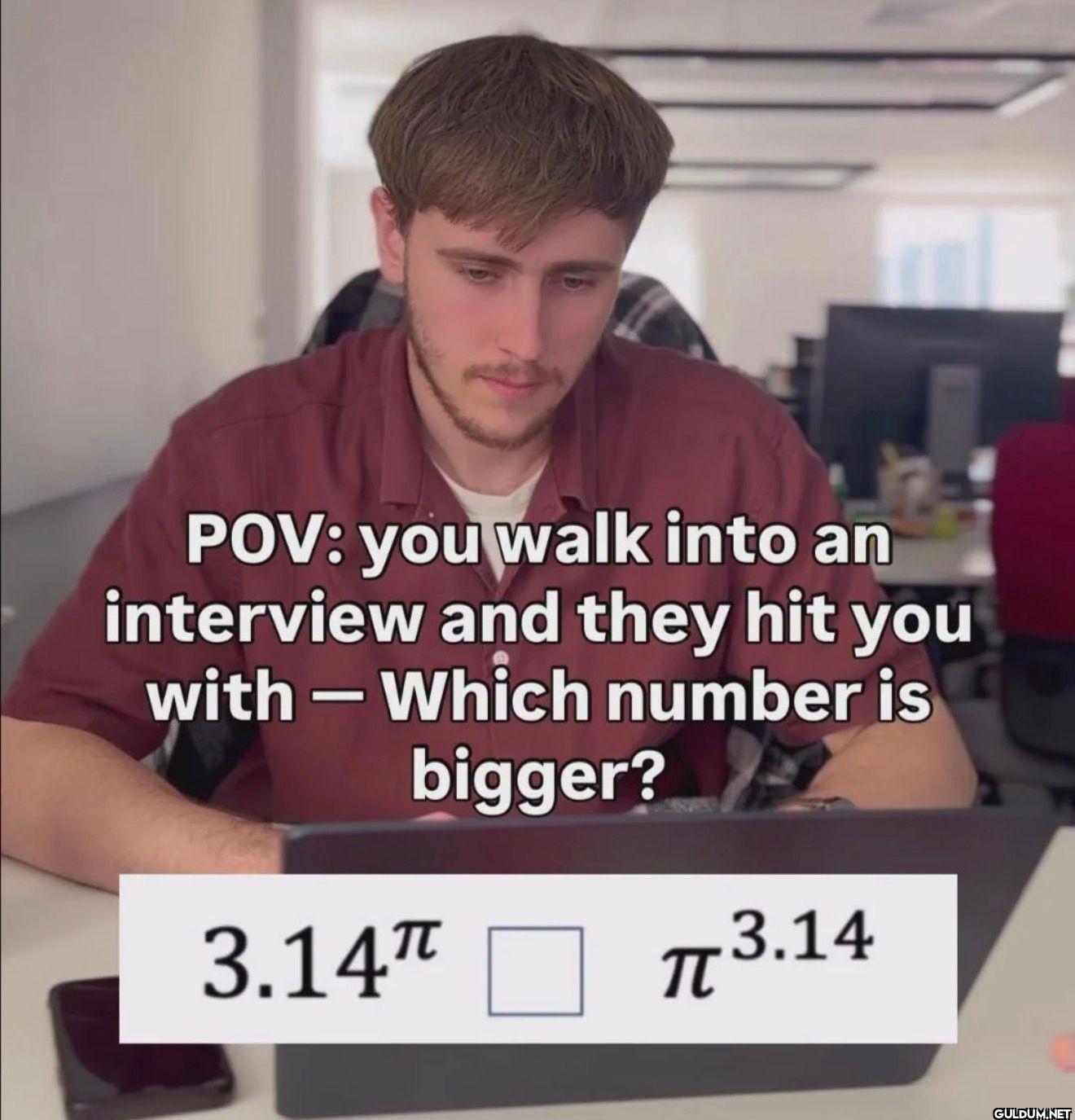 POV: you walk into an...
