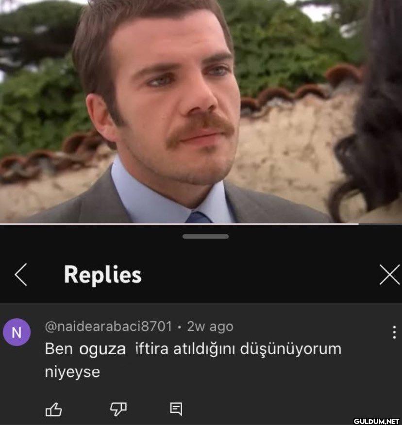 ago Ben oguza iftira...