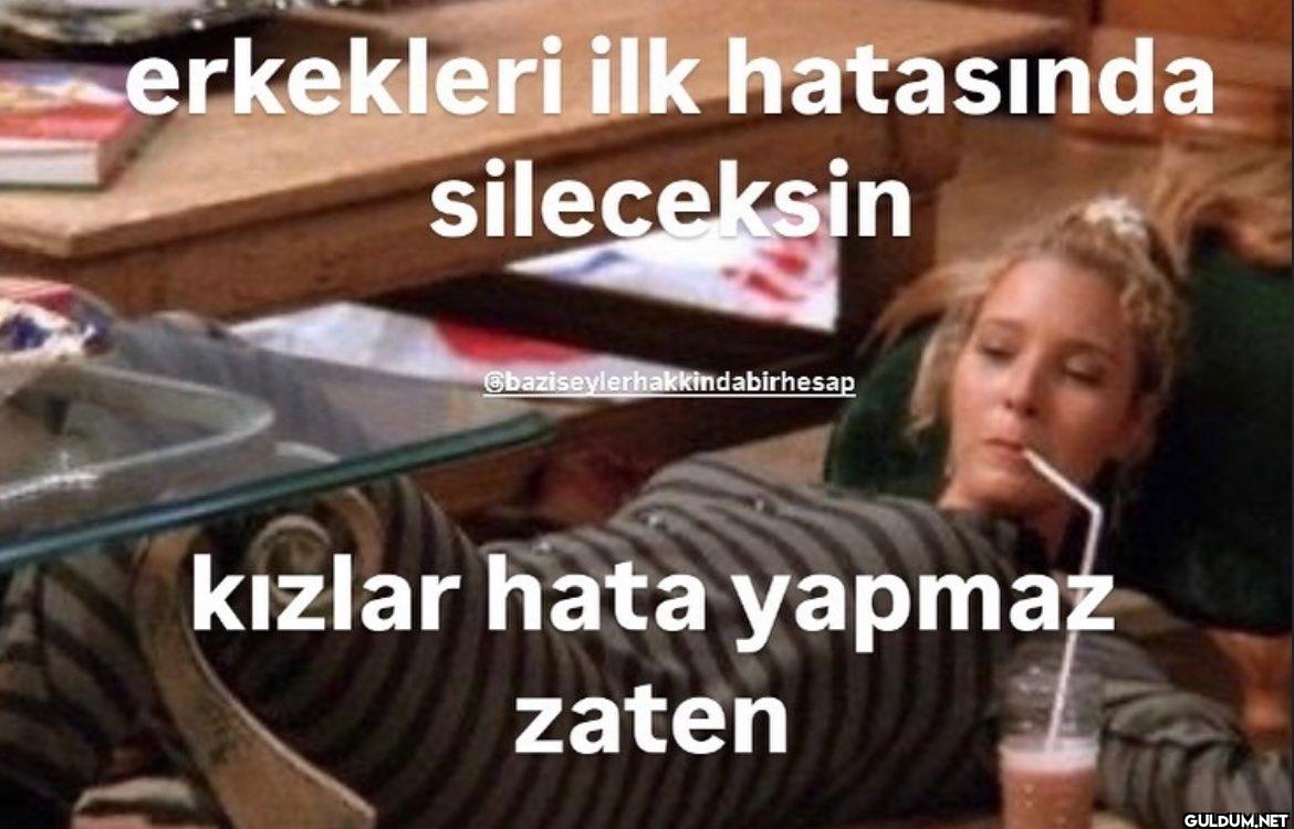 erkekleri ilk hatasında...