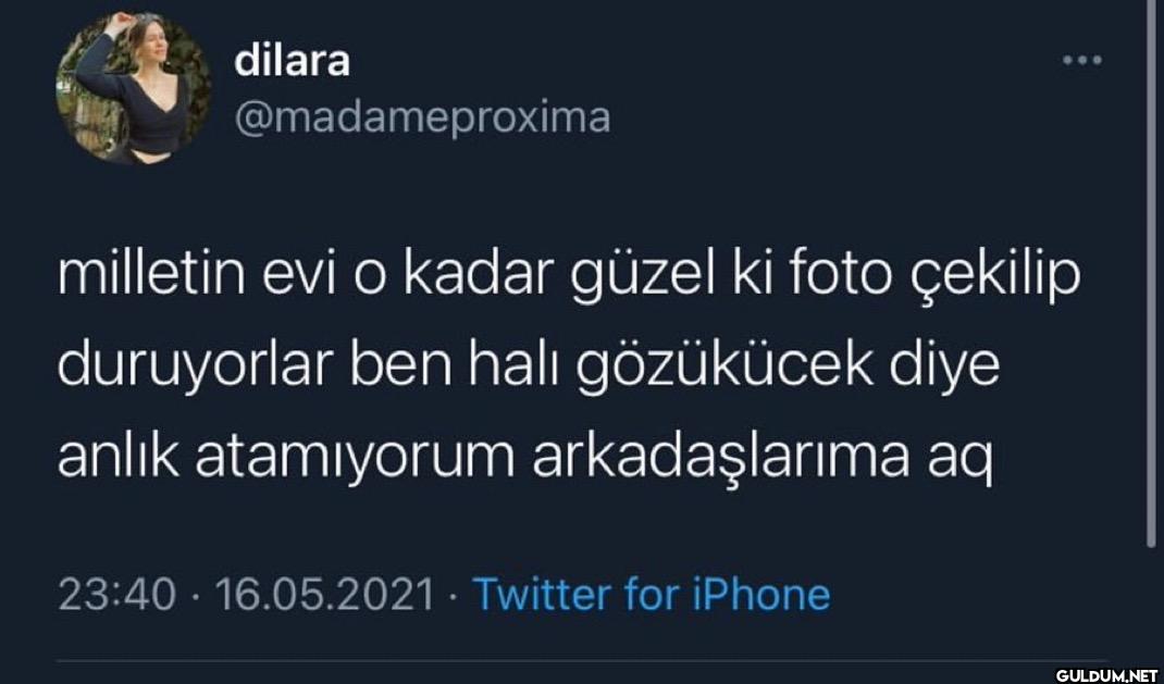 milletin evi o kadar güzel...