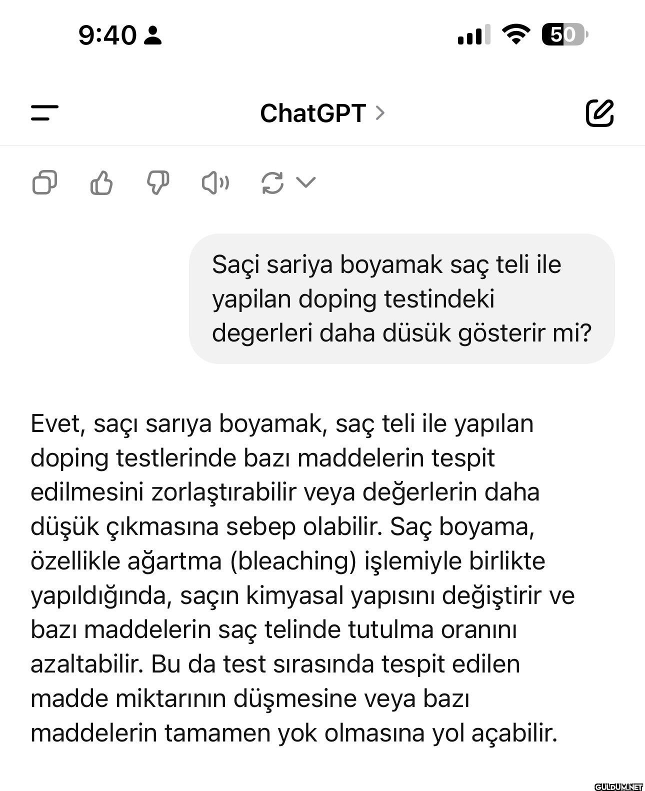 Avrupada doping...