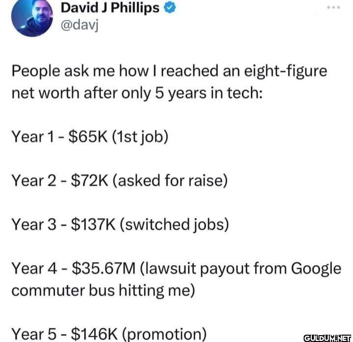 People ask me how I...