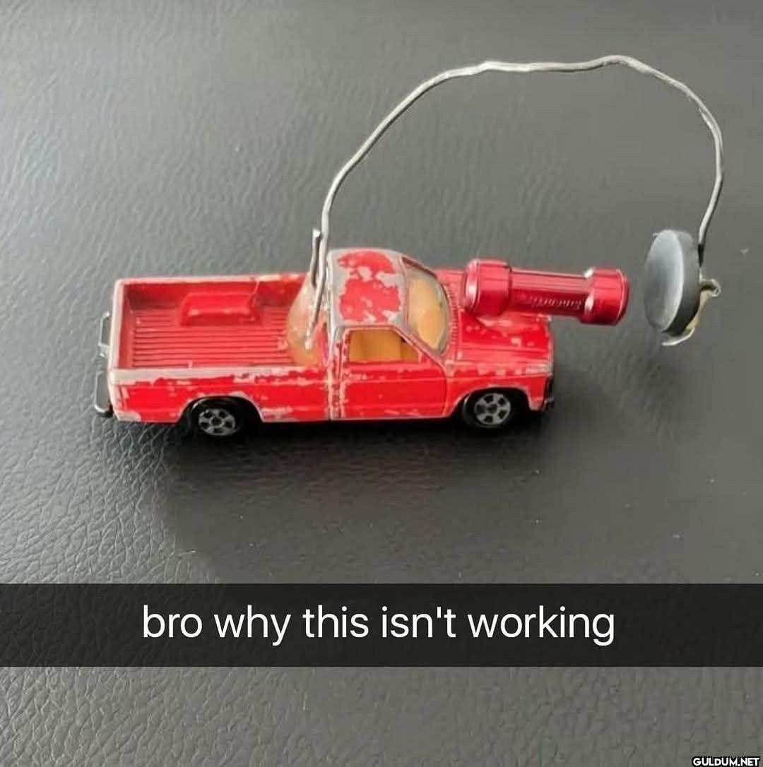 bro why this isn't working