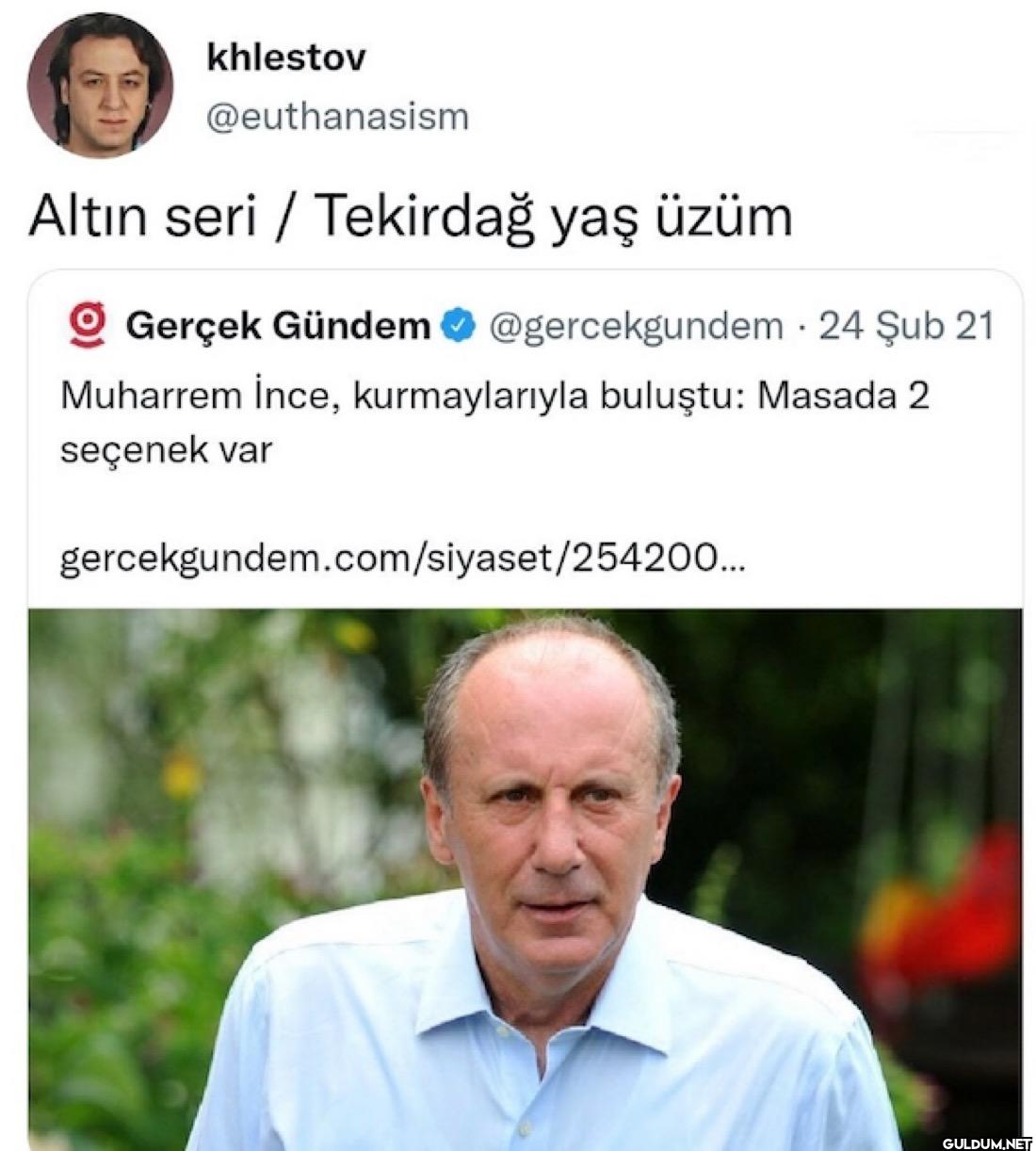Altın seri / Tekirdağ yaş...
