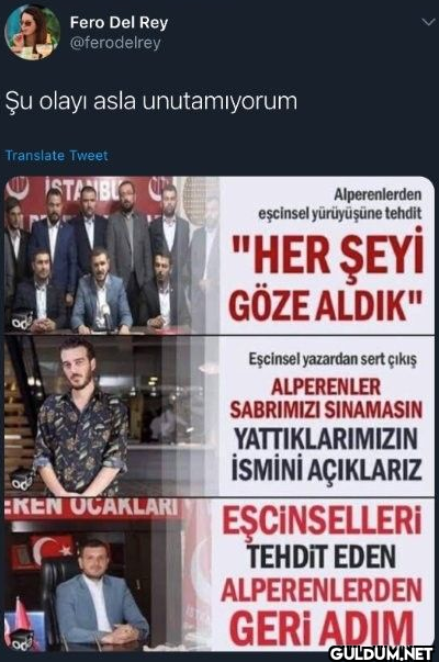 Şu olayı asla unutamıyorum...