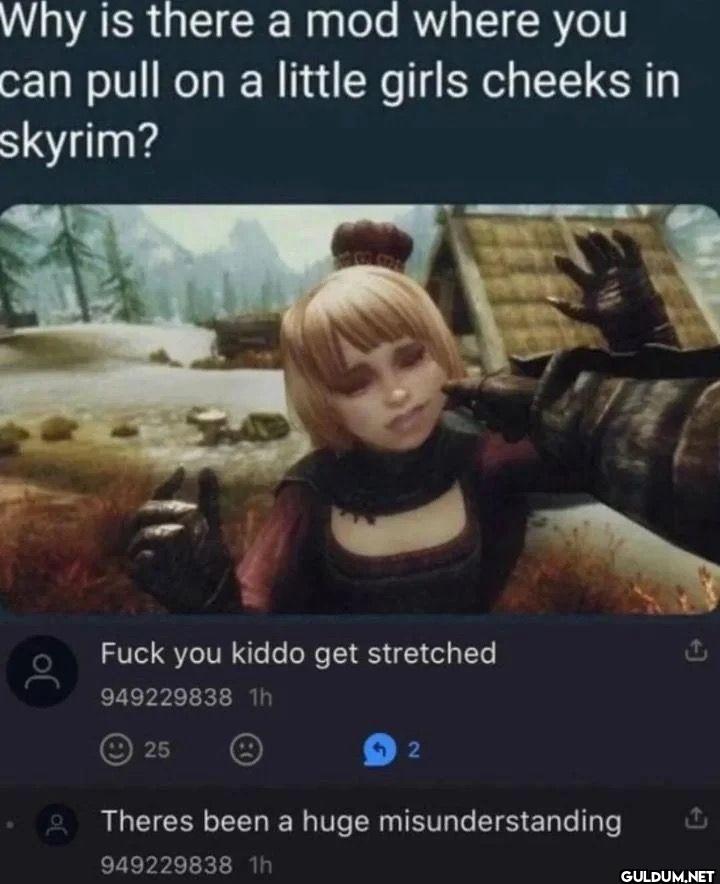 "Why is there a mod where...